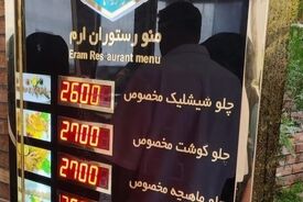قیمت فضایی شیشلیک در ۱۴۰۵ / خوردن این غذا هم آرزو شد!
